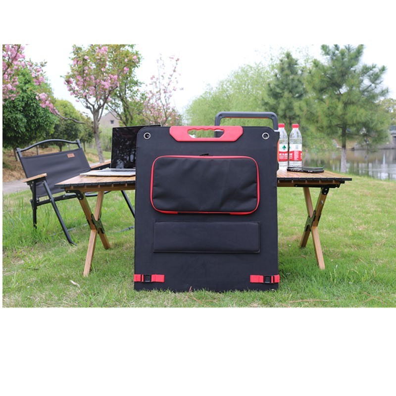 60W100W120W200W戶外太陽能發電折疊包便攜式12V18V充電板