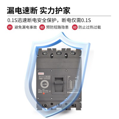 廠家直供DM8光伏直流低壓斷路器400A低壓塑殼斷路器AC1140v