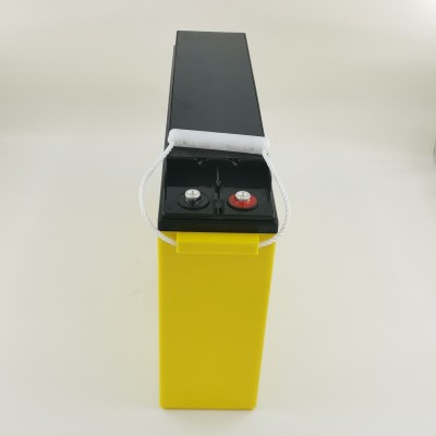 歐款前置端子蓄電池12V200AH閥控式免維護膠體電池光伏儲能蓄電瓶