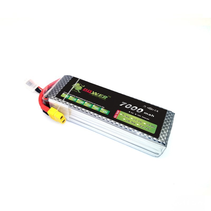 7000mah7.4V 11.1V 14.8V 22.2V 60C70C大容量高倍率航模鋰電池組