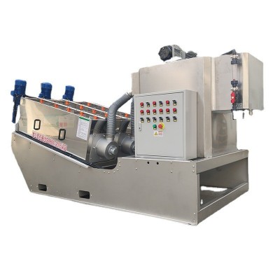 疊螺脫水機(jī)污水處理凈化污泥濃縮全自動(dòng)養(yǎng)殖場(chǎng)廢水處理疊螺機(jī)設(shè)備