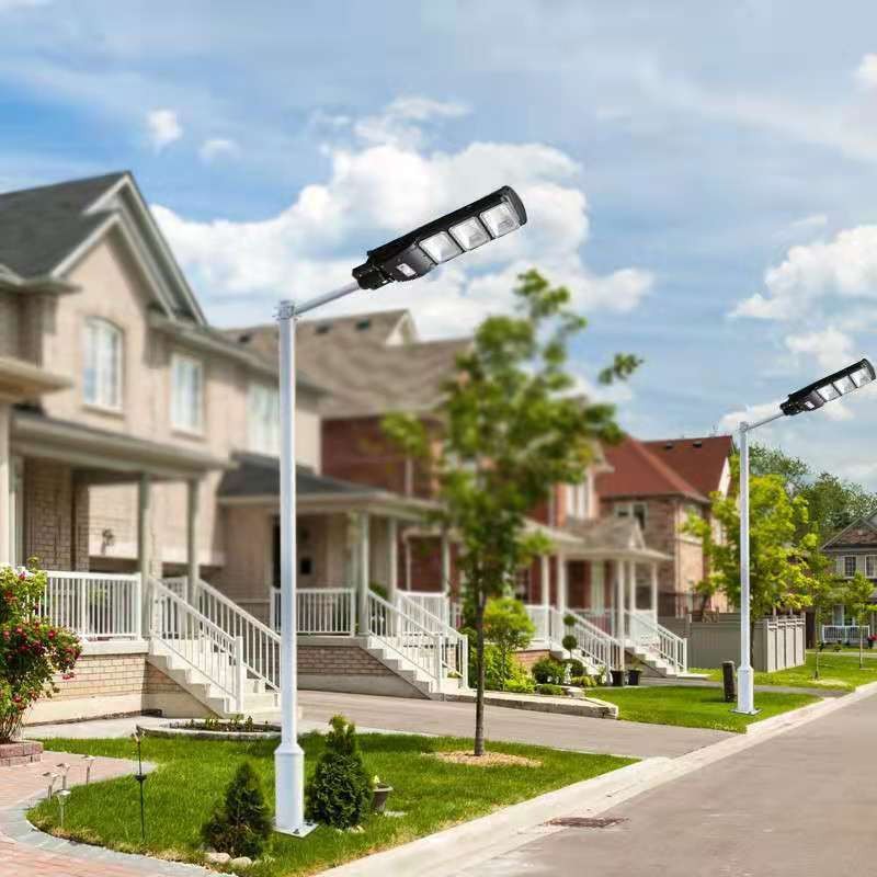 跨境太陽能一體化路燈LED人體感應燈戶外惠民超亮庭院燈 廠家直銷