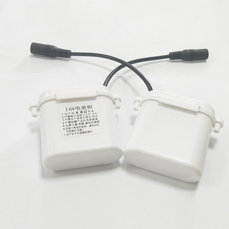 工廠定制16v智能馬桶智能浴室垃圾桶LE燈鋰電池18650鋰電池組批發